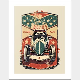 Derby Racer Posters and Art